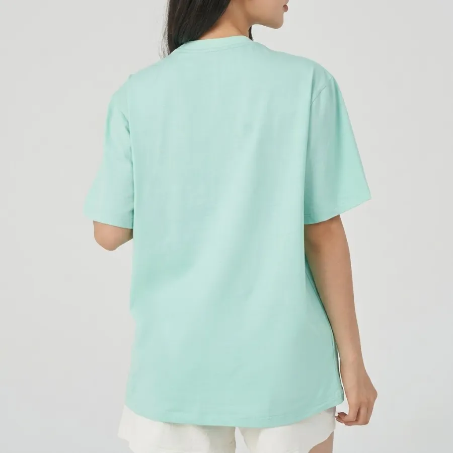 Áo phông nữ trơn cổ tròn chất liệu cotton mềm mại dễ chịu Áo phông nữ trơn cổ tròn chất liệu cotton mềm mại dễ chịu