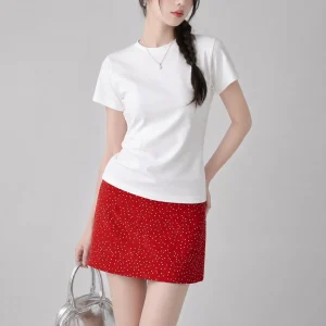 Áo thun ôm body ngắn tay nữ Xing Store