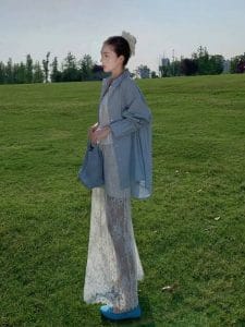 Sơ mi phối ren