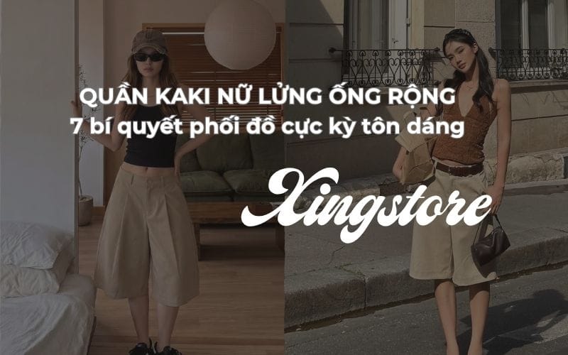 7 cach phoi quan kaki lung